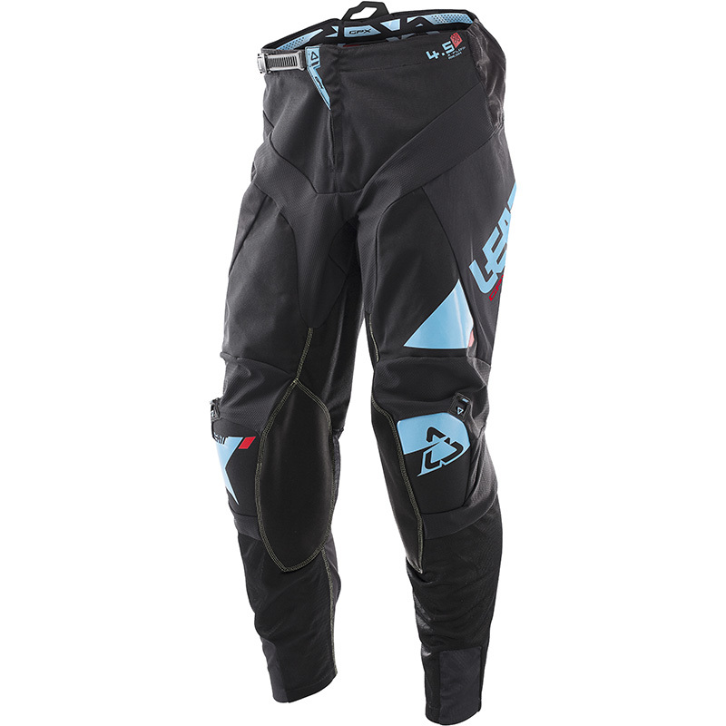 NEW Leatt Mx Gear GPX 4.5 Black Blue Stretch Fit Dirt Bike Motocross ...