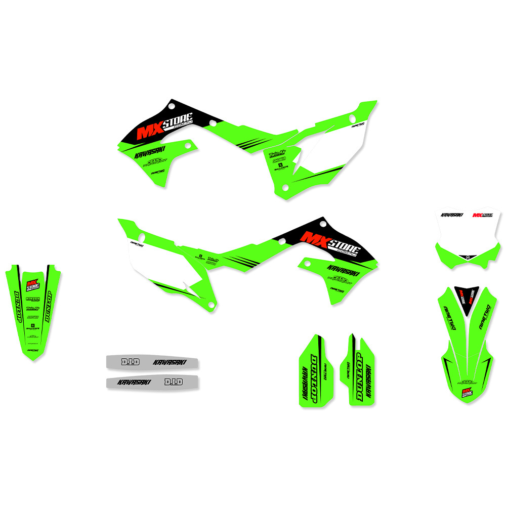 Acerbis Kawasaki KX450F 19-23 Green Plastics Kit at MXstore