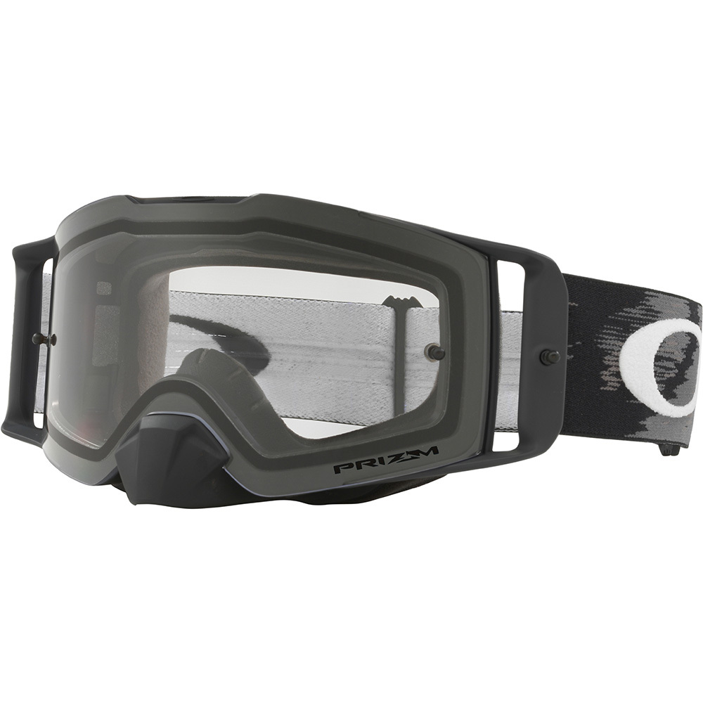 Oakley NEW Mx Front Line MX Matte Black Speed Clear Motocross Dirt Bike ...