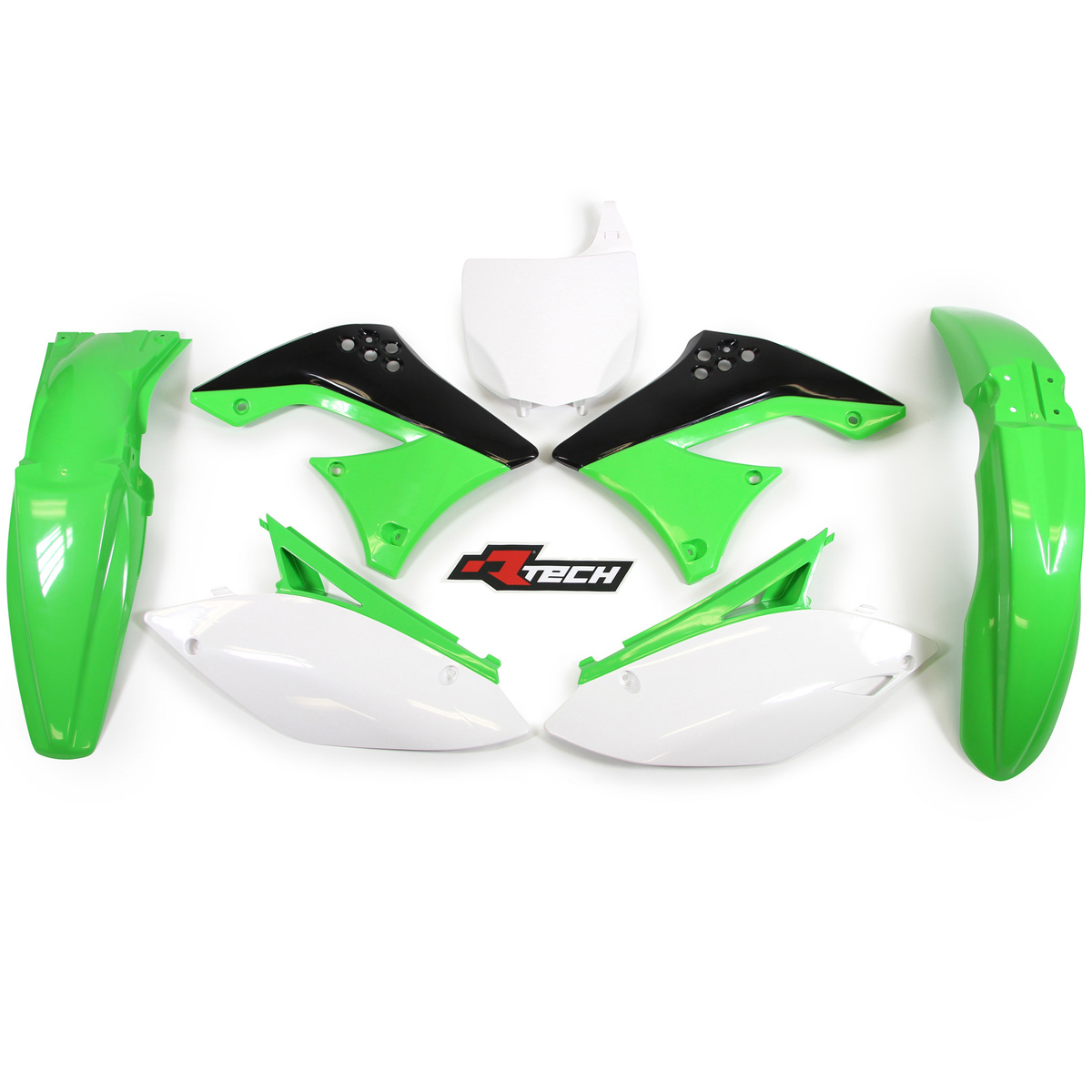 Racetech Kawasaki KX450F 0911 OEM Plastics Kit at MXstore