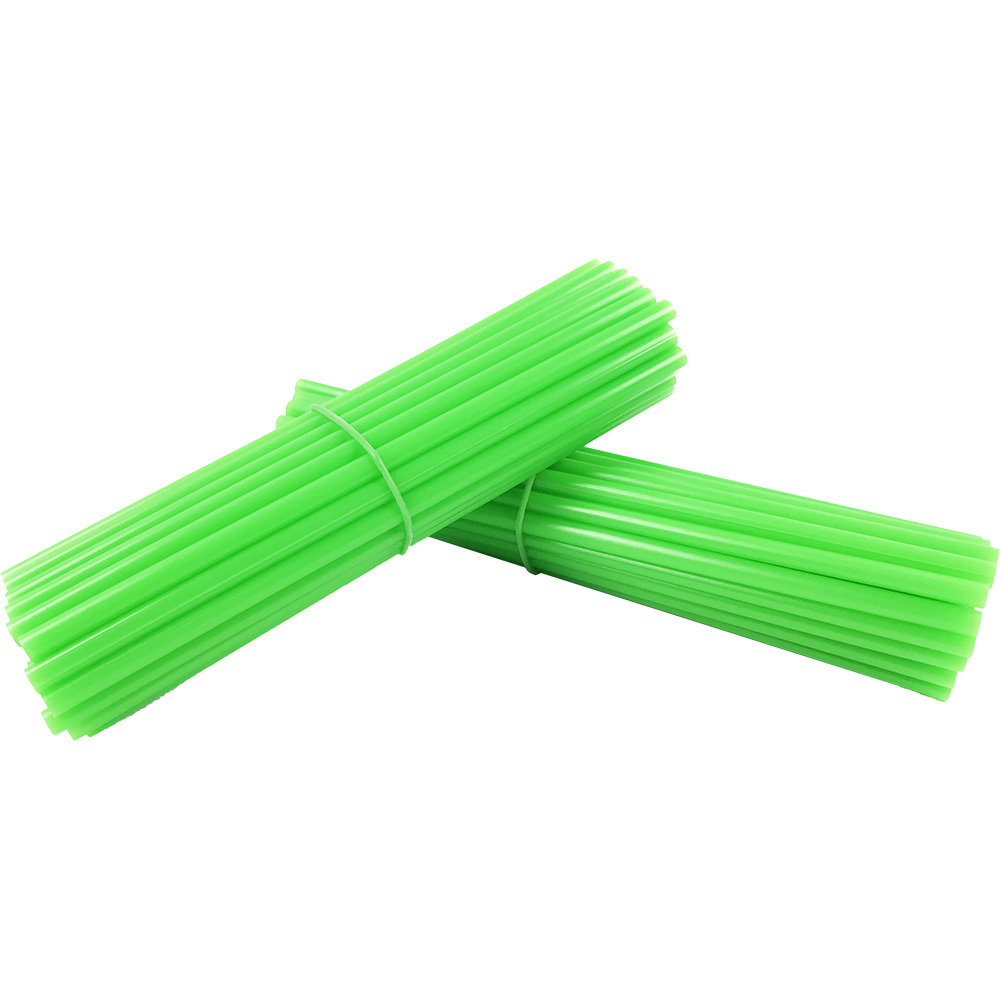 Spoke Kovers Fluro Green Spoke Covers at MXstore