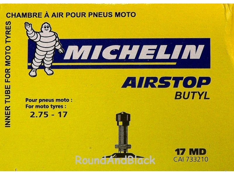 CHAMBRE A AIR 17'' 2.75-17 MICHELIN 17MD VALVE TR4