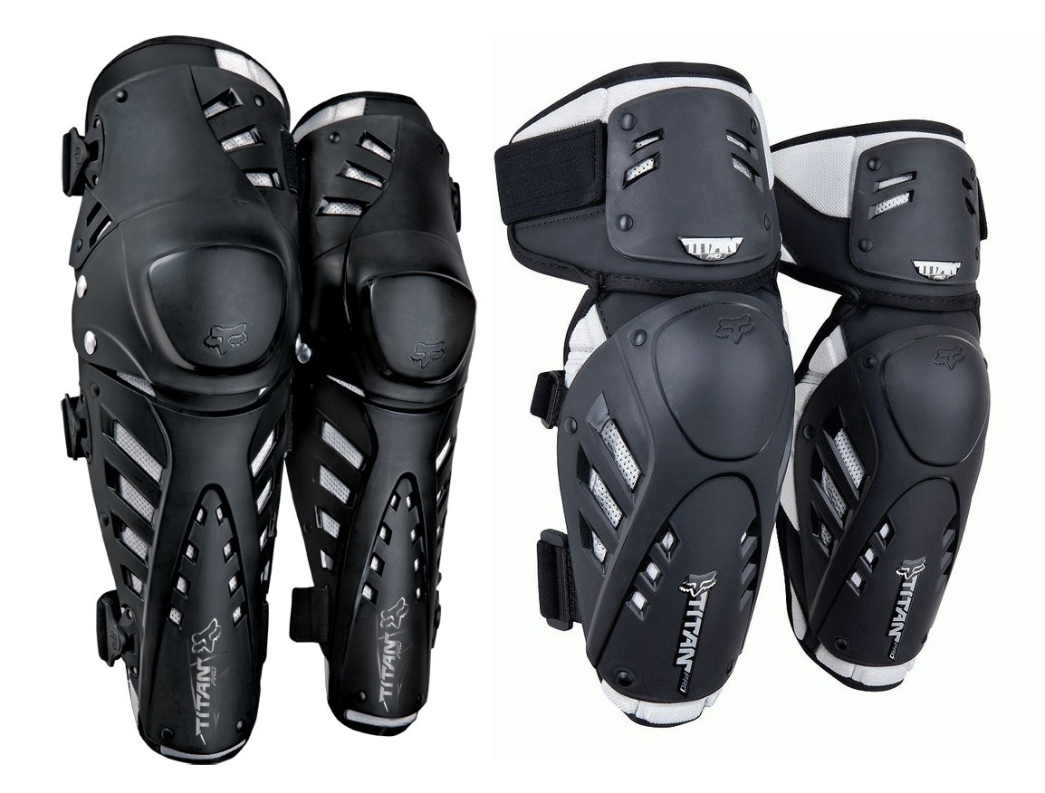 Fox Mx Gear Titan Pro Guard Motocross Dirt Bike Adult Knee / Elbow Guards Set | eBay