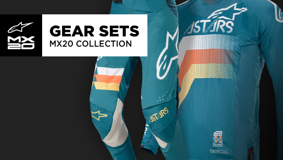 alpinestars motocross gear sets