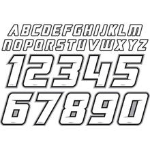 Factory Effex FX Sponsor Sticker Sheet C 10-68004 