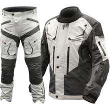 MotoDry Rallye 2 Grey/Black Adventure Jacket & Pants - Motodry