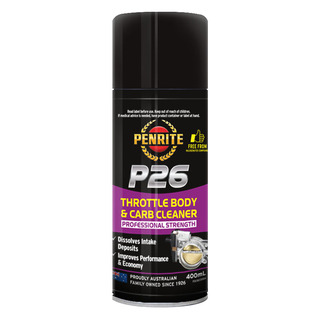 Penrite 400ml P26 Throttle Body & Carburetor Cleaner At MXstore