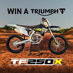 Win the New Triumph TF 250-X